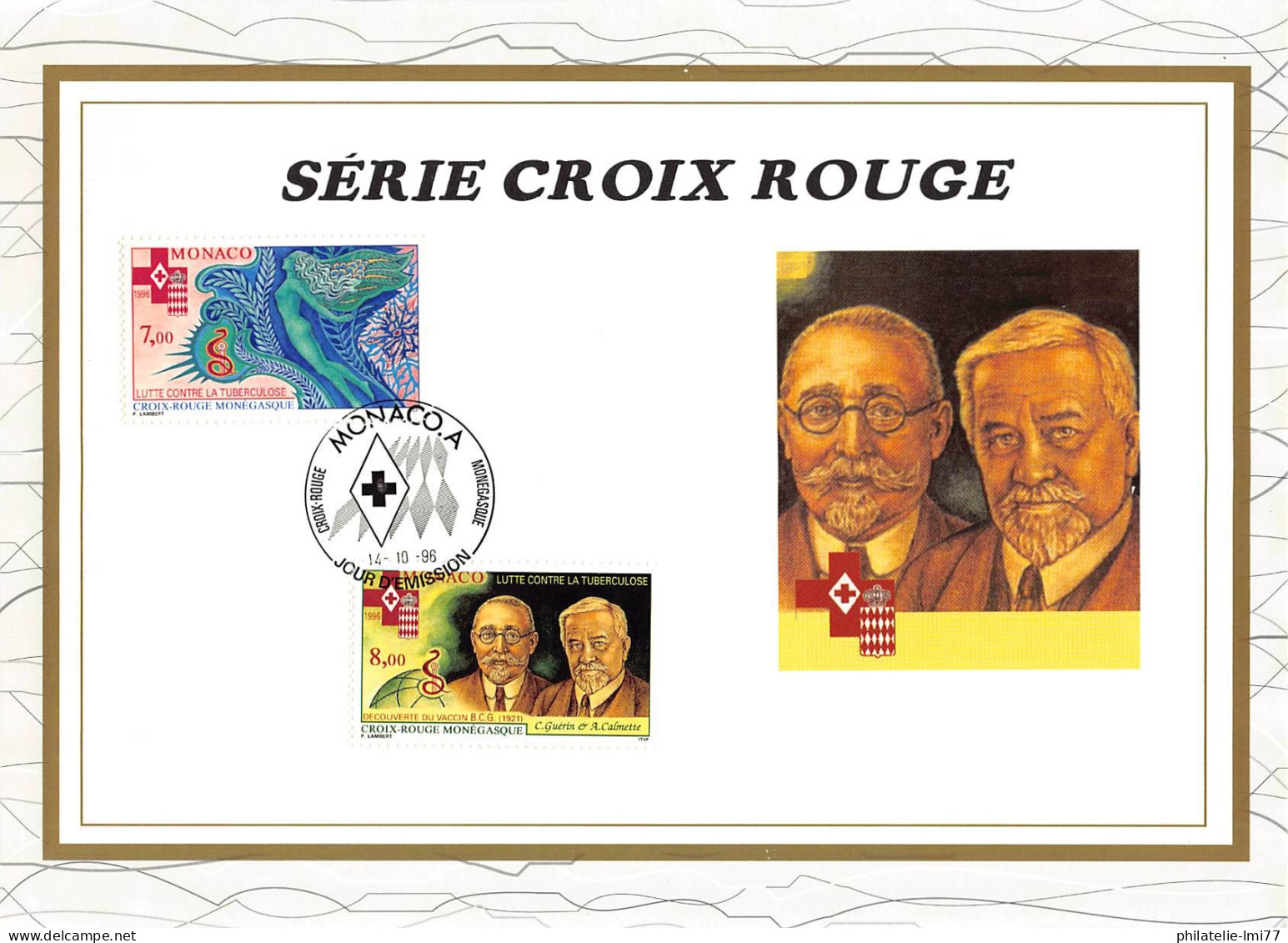 Feuillet CEF N° 70/415 - Série Croix-rouge - Altri & Non Classificati