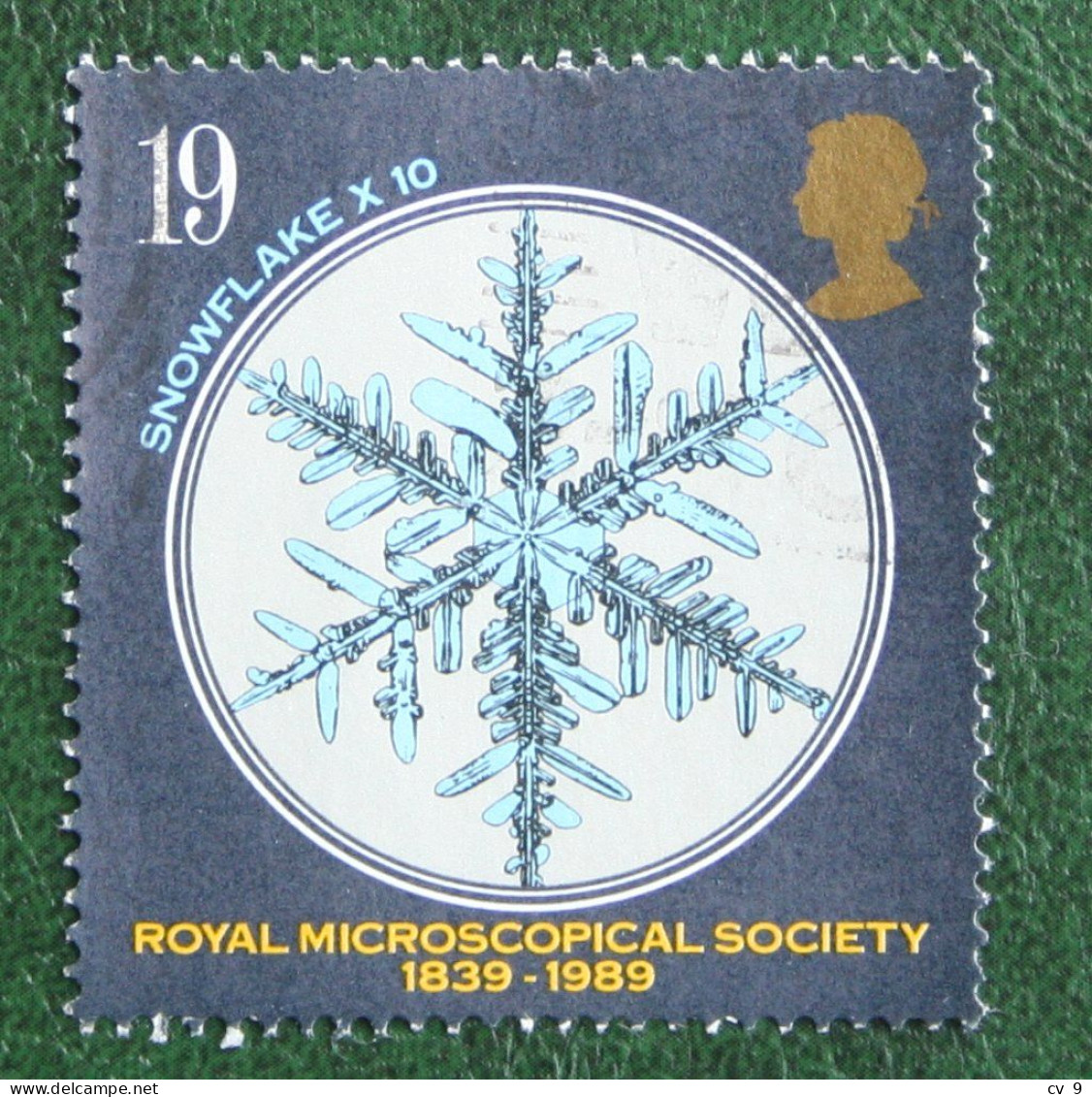 Royal Microscopical Society RMS Mi (1218 1221) 1989 Used Gebruikt Oblitere ENGLAND GRANDE-BRETAGNE GB GREAT BRITAIN - Usados