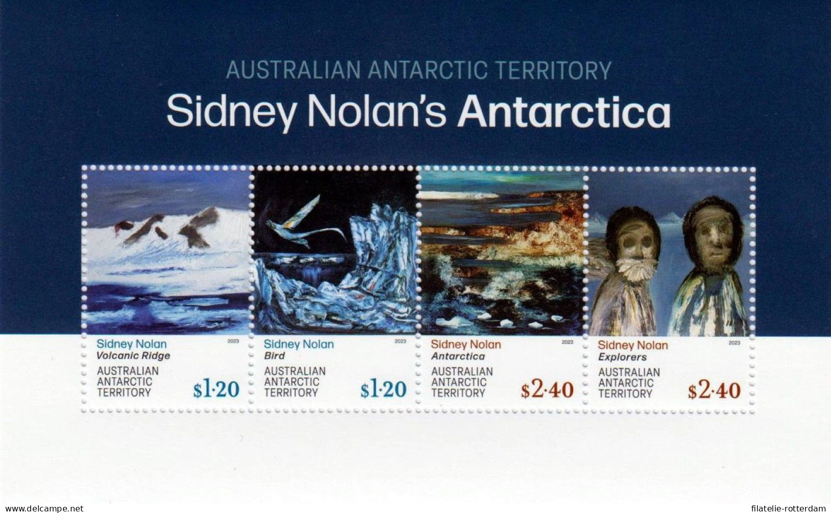 AAT - Postfris / MNH - Sheet Sidney Nolans Antarktis 2023 - Neufs