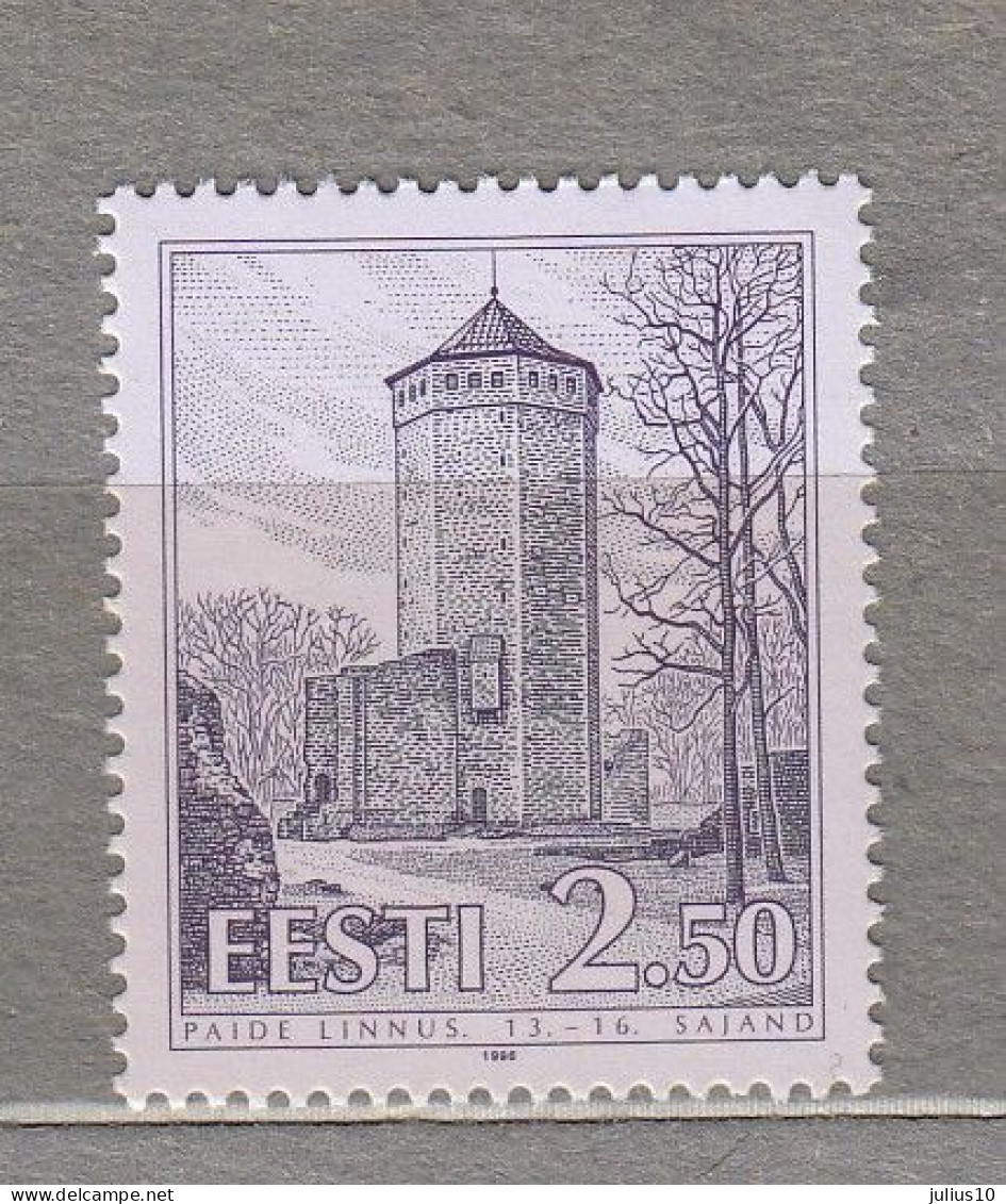 ESTONIA 1996 Castle MNH(**) Mi 272 # Est300 - Castillos