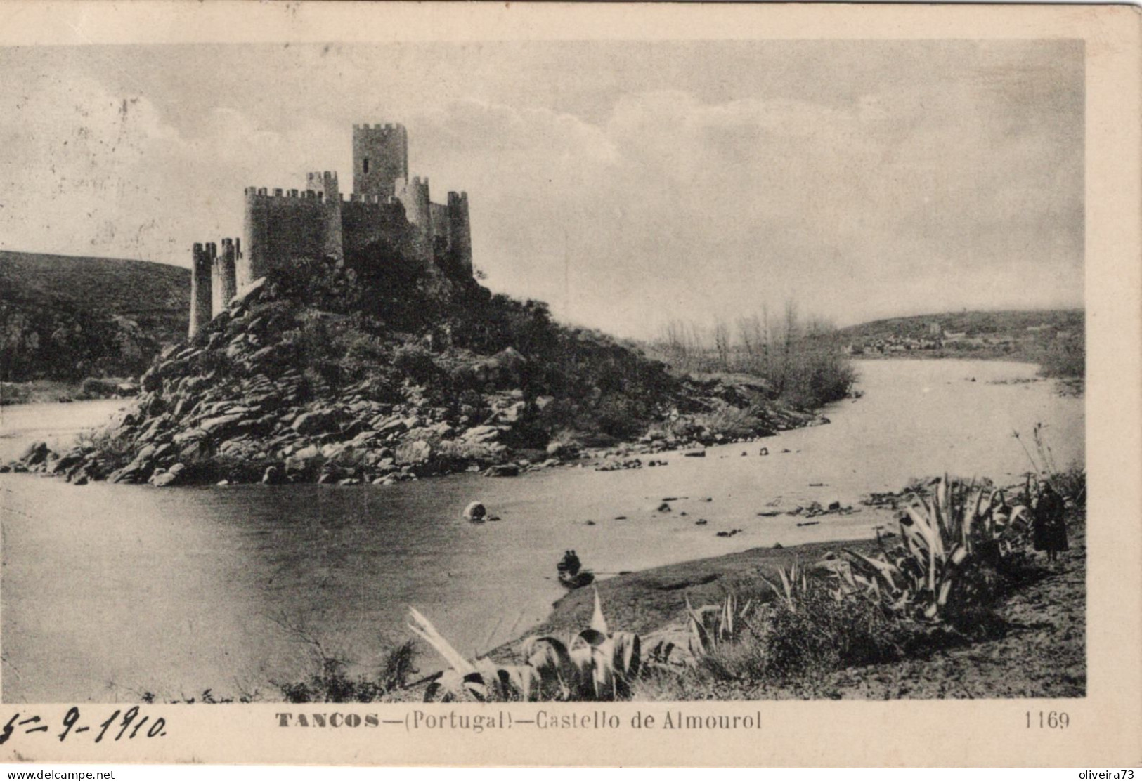 TANCOS - Castelo De Almourol (Ed. Martins & Silva Nº 1169) - PORTUGAL - Santarem