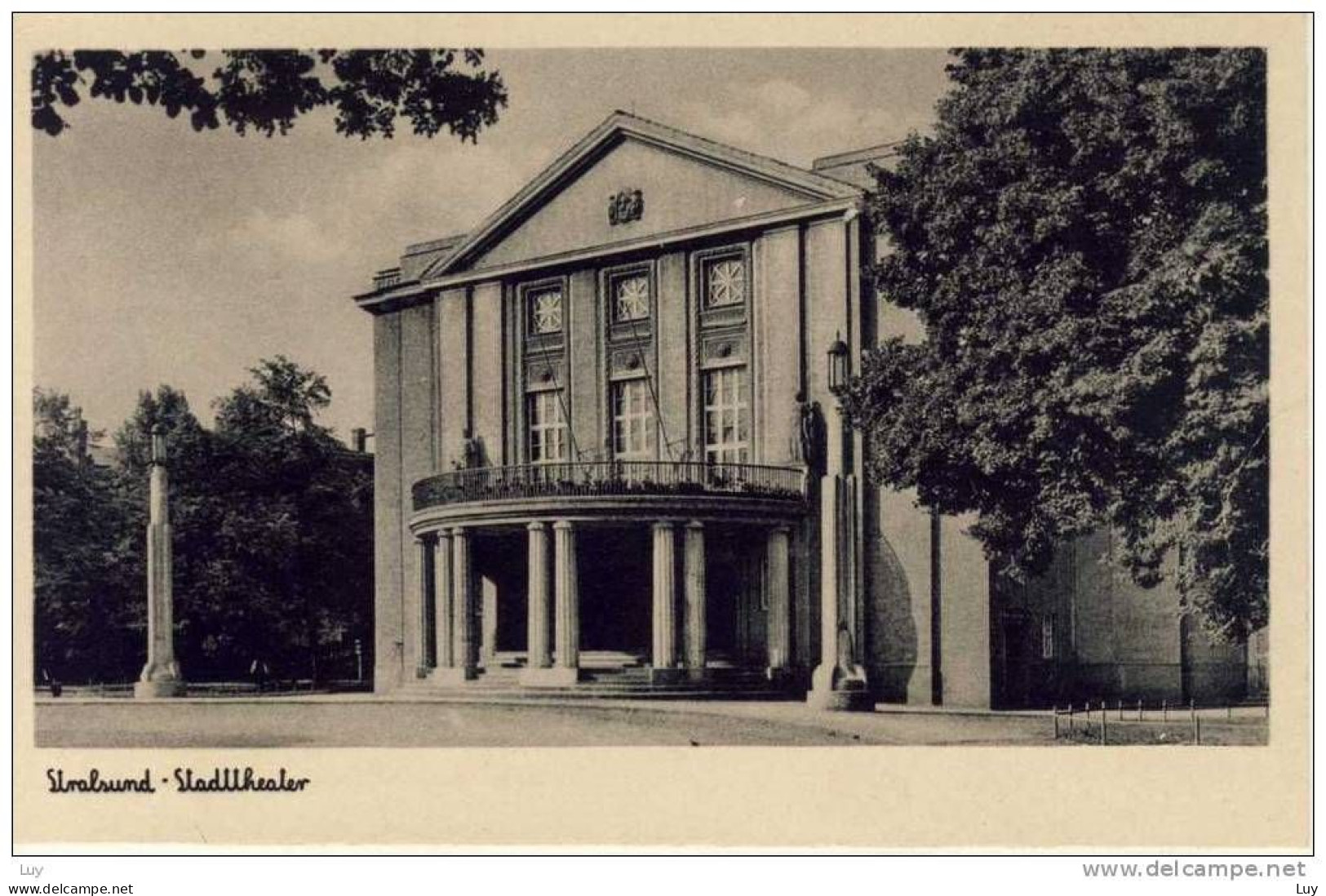 STRALSUND - Stadttheater, Foto-AK - Stralsund