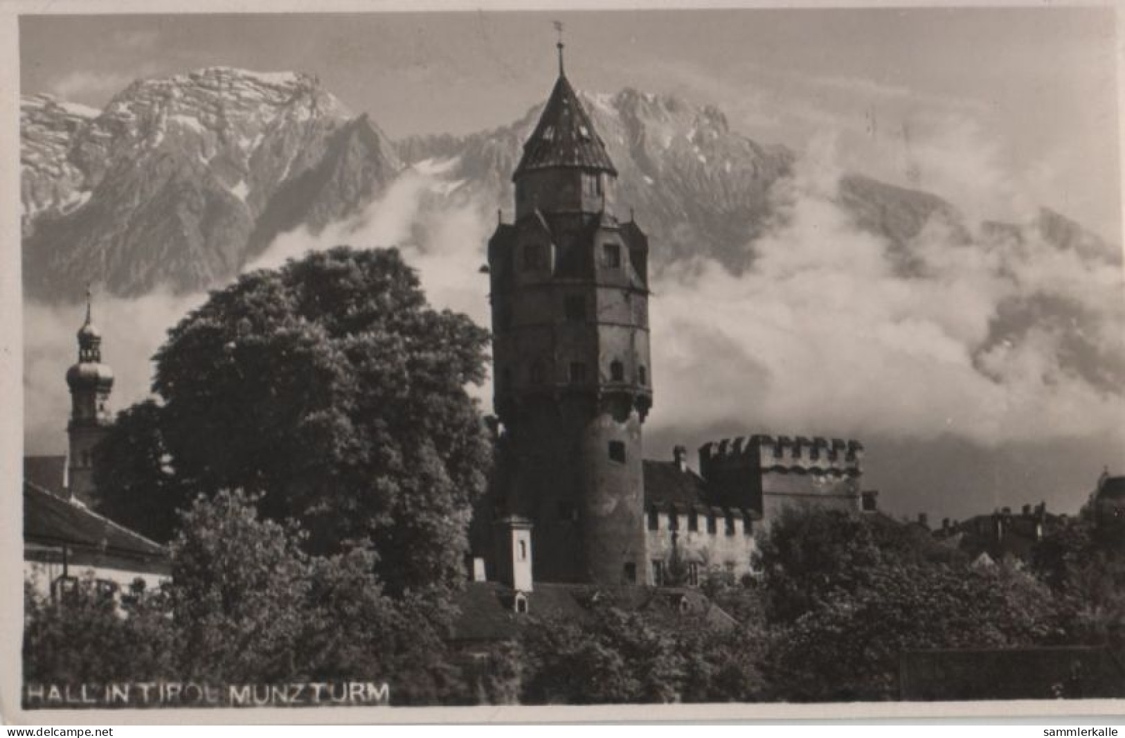 60542 - Österreich - Hall, Tirol - Munzturm - Ca. 1955 - Hall In Tirol