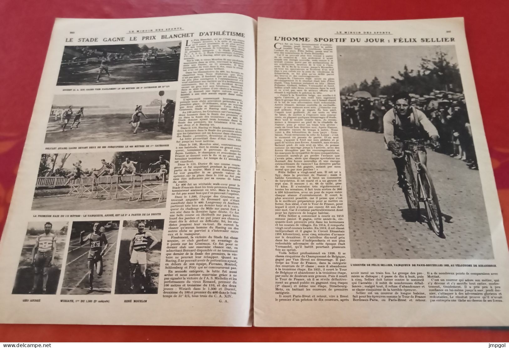 Miroir Des Sports N°100 Juin 1922 Paris Bruxelles Sellier Vieilles Tiges Le Bourget GP Conso Le Mans Bol D'Or Vaujours - Sport