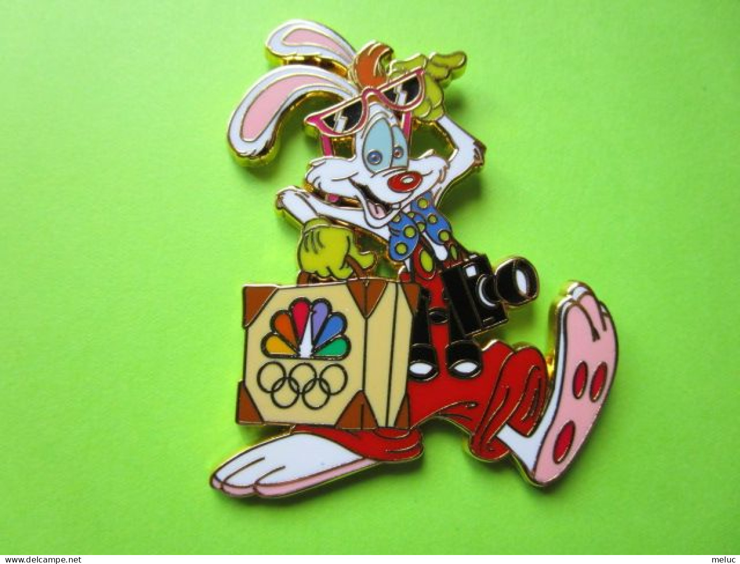 Gros Pin's BD Roger Rabbit Photographe JO Jeux Olympiques - #292 - BD