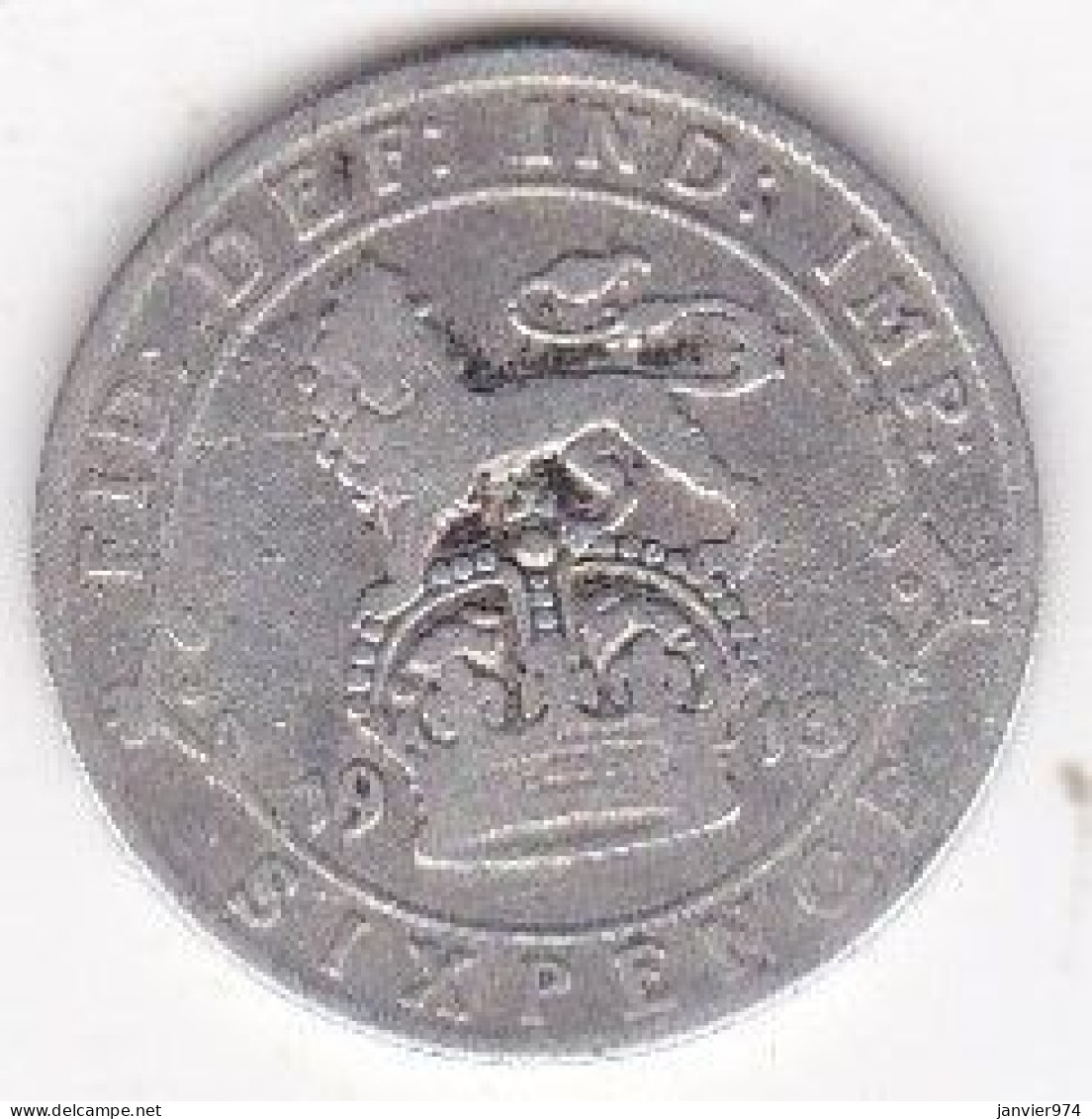 Grande Bretagne. 6 Pence 1913. George V, En Argent, KM# 815 - H. 6 Pence