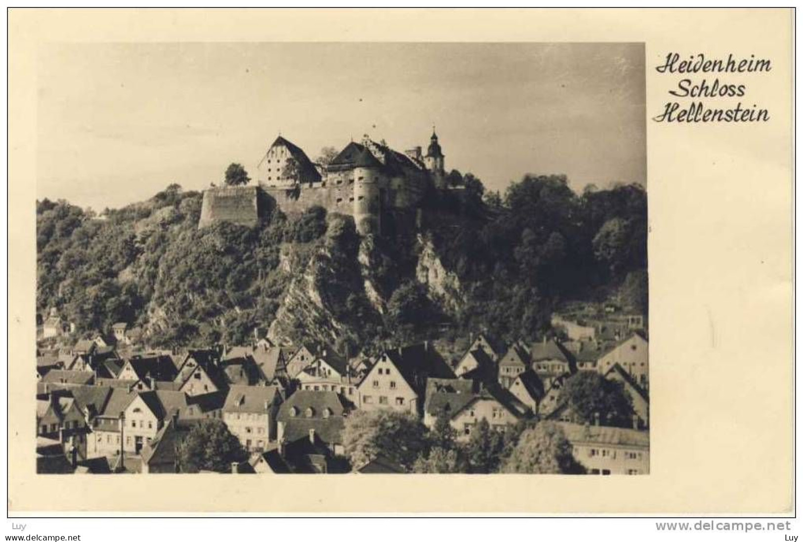 HEIDENHEIM - Schloss Hellenstein, Foto-AK - Heidenheim