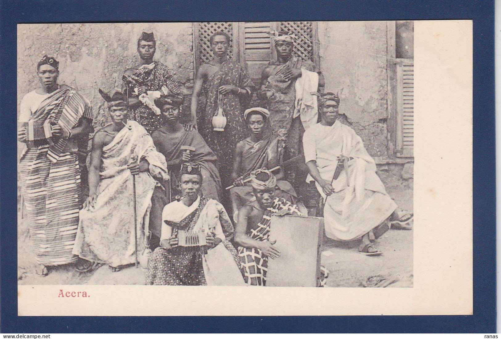 CPA Ghana - Gold Coast Afrique Noire Ethnic Non Circulée Accra - Ghana - Gold Coast
