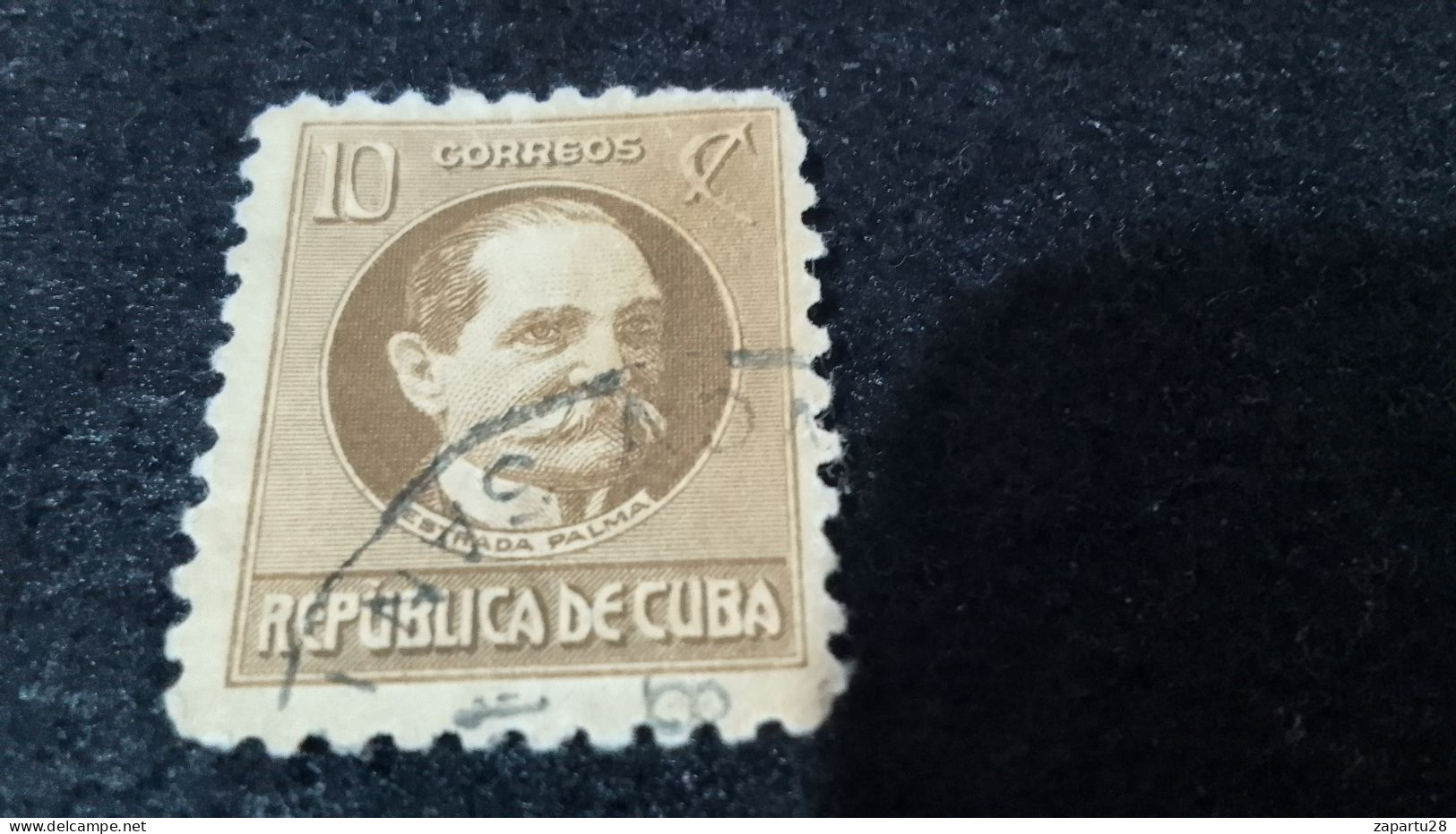 CUBA- 1920--35-  10  C.    DAMGALI - Usados