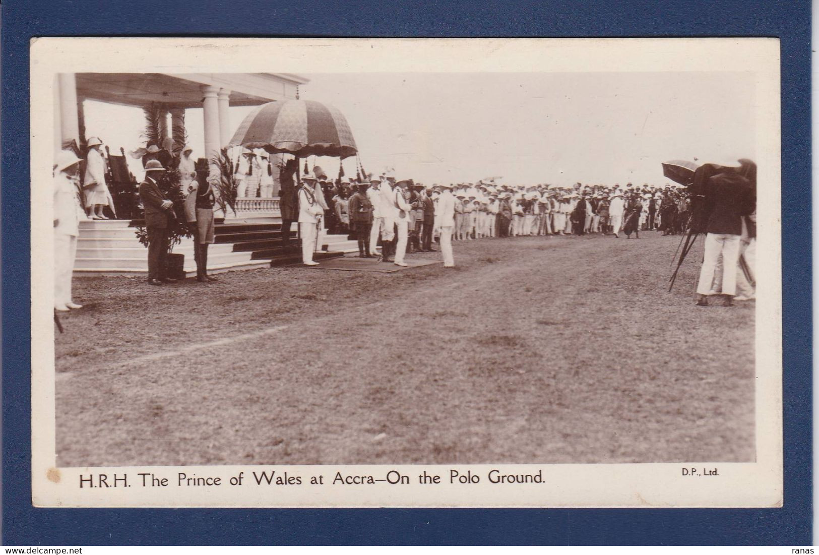 CPA Ghana - Gold Coast Afrique Noire Ethnic Non Circulée Carte Photo Accra Polo - Ghana - Gold Coast