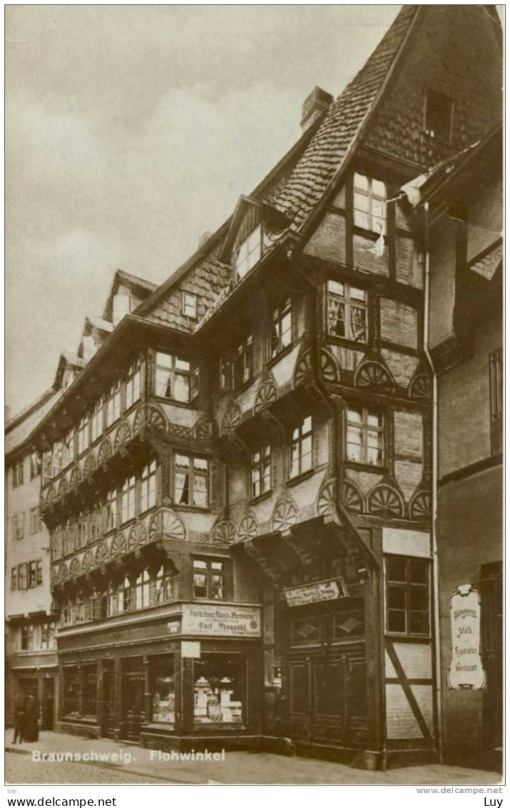 BRAUNSCHWEIG - Flohwinkel, Echte Photographie, Real Photo, RPPC - - Braunschweig