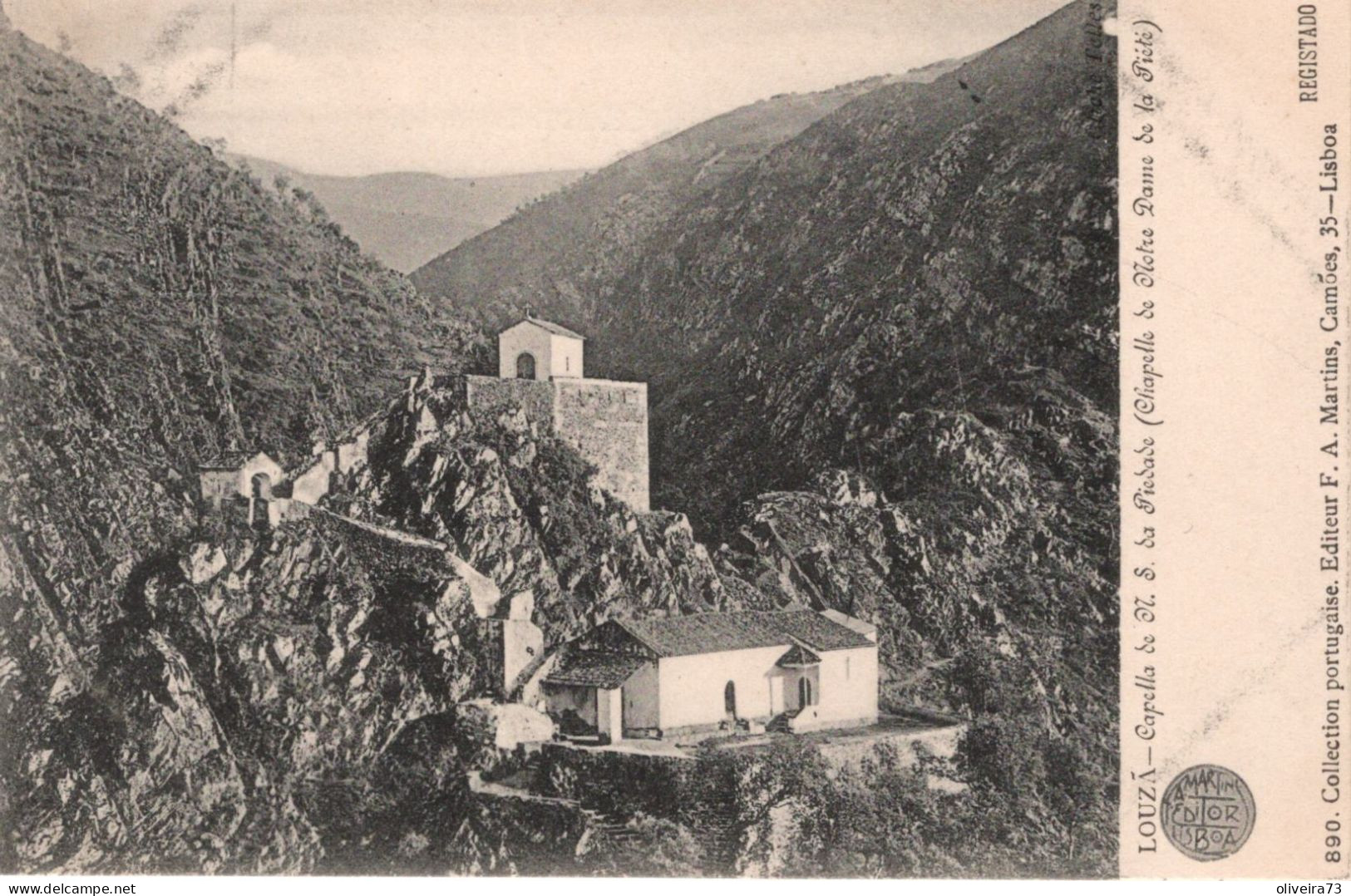 LOUZÃ - Capela De N. S. Da Piedade (Ed. F. A. Martins  Nº 890) - PORTUGAL - Coimbra