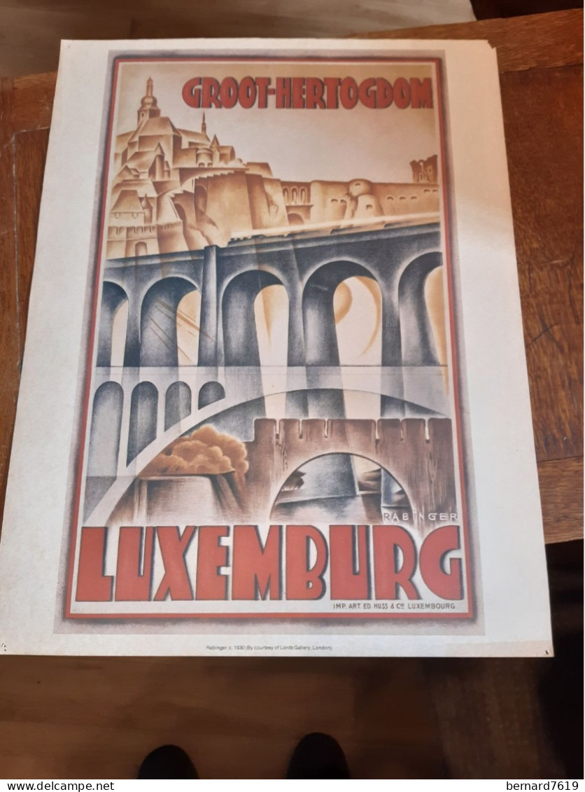 Affiche  Groot Hertogdom - Luxembourg - Posters