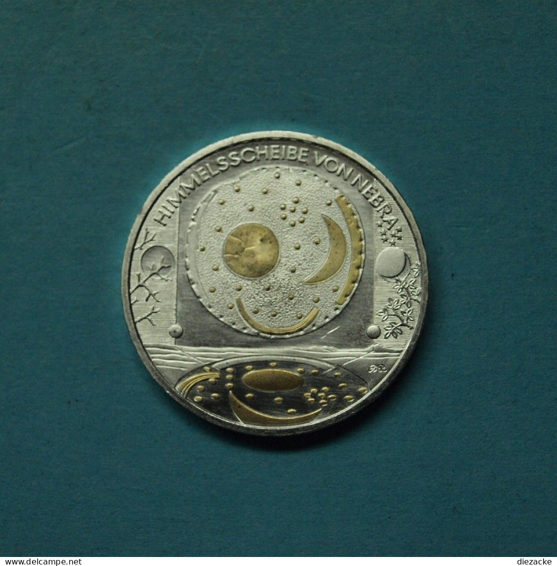 Bund 2008 10 Euro "Himmelsscheibe Von Nebra", Teilvergoldet ST (Kof10/4 - Sonstige & Ohne Zuordnung