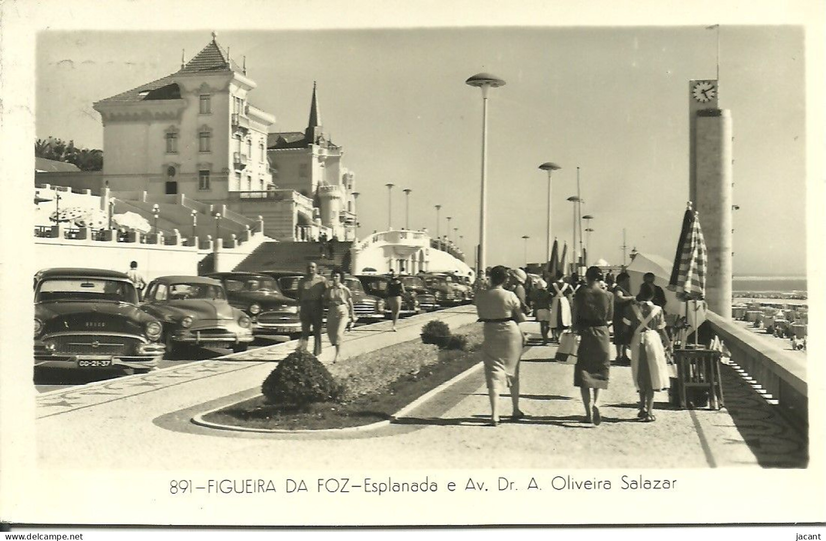 Portugal - Figueira Da Foz - Esplanada E Av. Dr. A. Oliveira Salazar - Animation - Coimbra