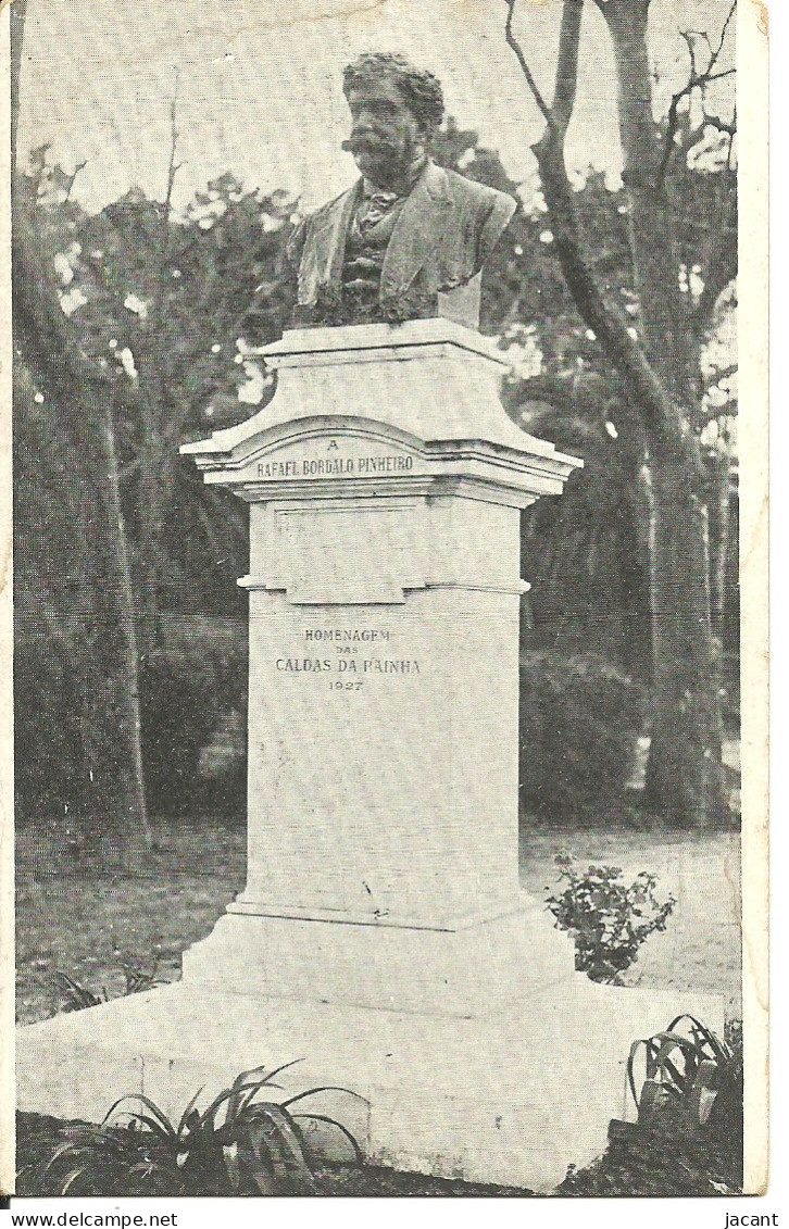 Portugal - Caldas Da Rainha - Estátua De Rafael Bordalo Pinheiro - Leiria