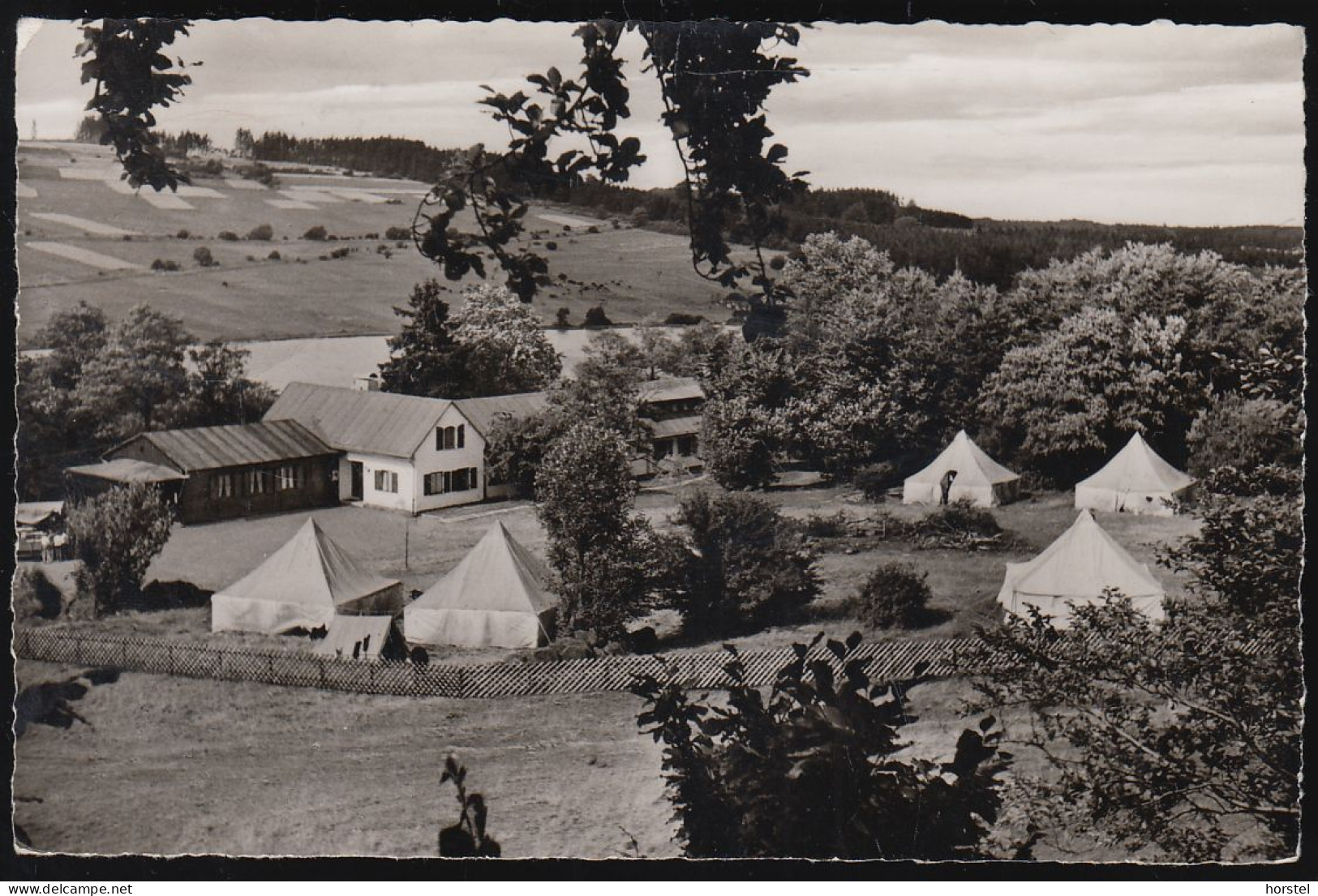 D-35759 Driedorf - Heisterberg - Jugendheim Des Dillkreises - Zeltlager - Siehe Landpoststempel 6349 Helsterberg ! - Giessen