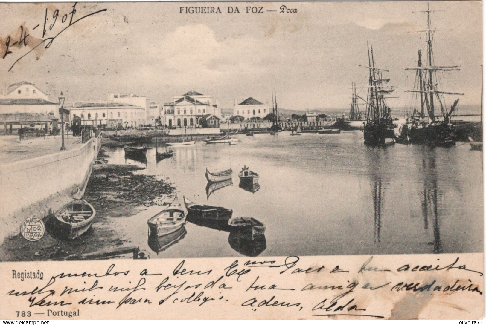 FIGUEIRA DA FOZ - Doca (Ed. F. A. Martins  Nº 783) - PORTUGAL - Coimbra