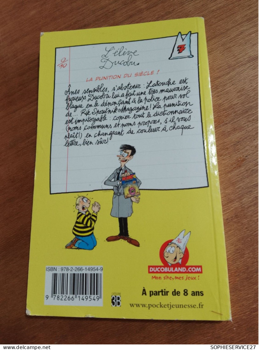 154 // L'ELEVE DUCOBU / LA PUNITION DU SIECLE  / GODI + ZIDROU - Altri & Non Classificati