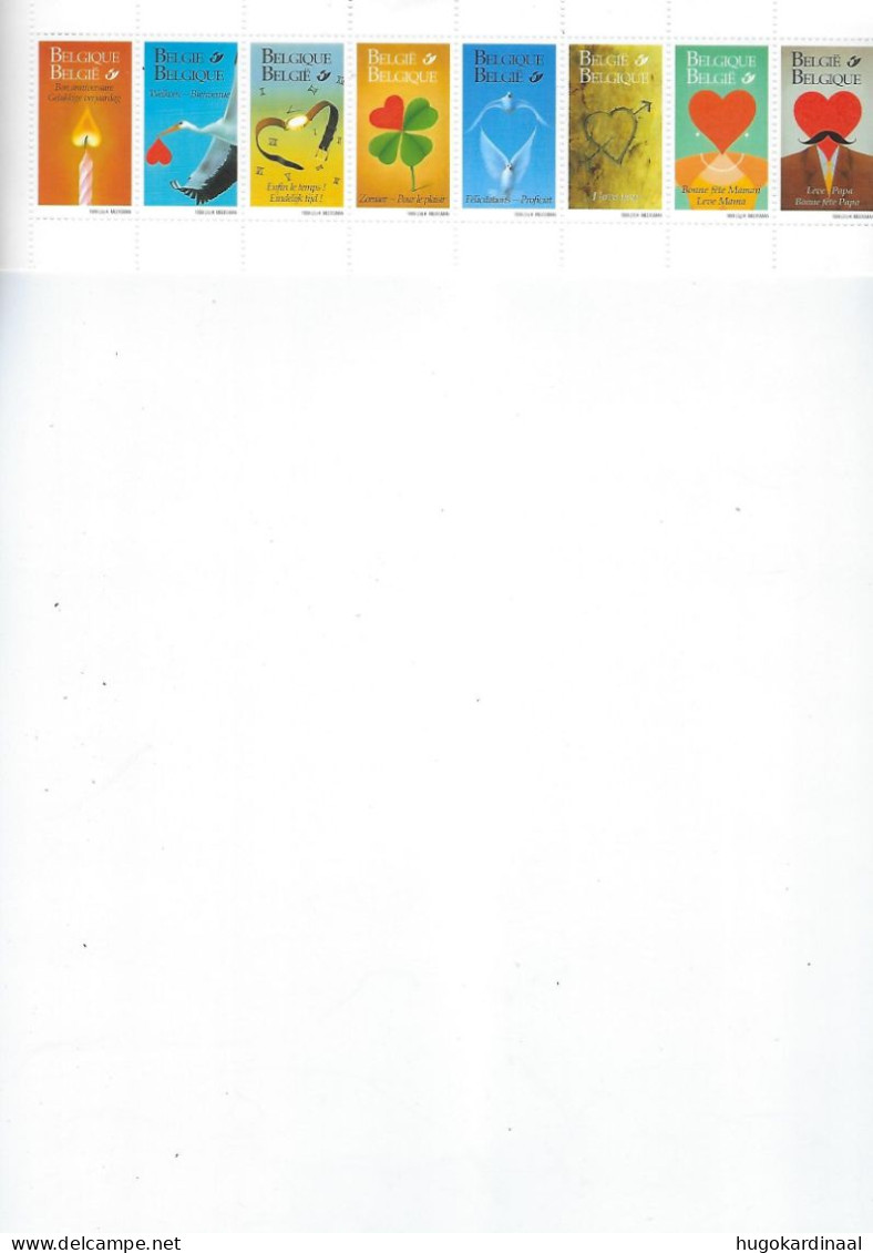 1991 Greeting Stamps - Blok Van 8 Zegels - 1997-… Permanent Validity [B]