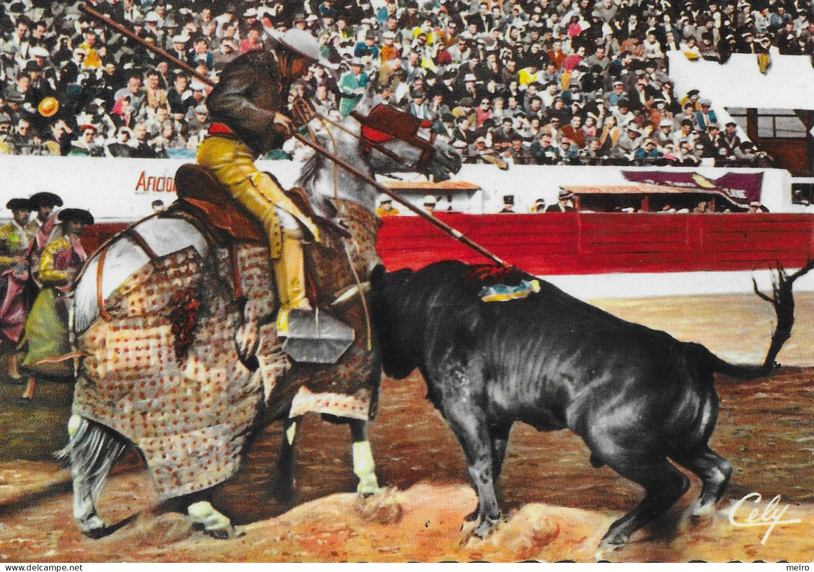 CPSM - CORRIDA DE TOROS -Une  Bonne Pique. - Bull