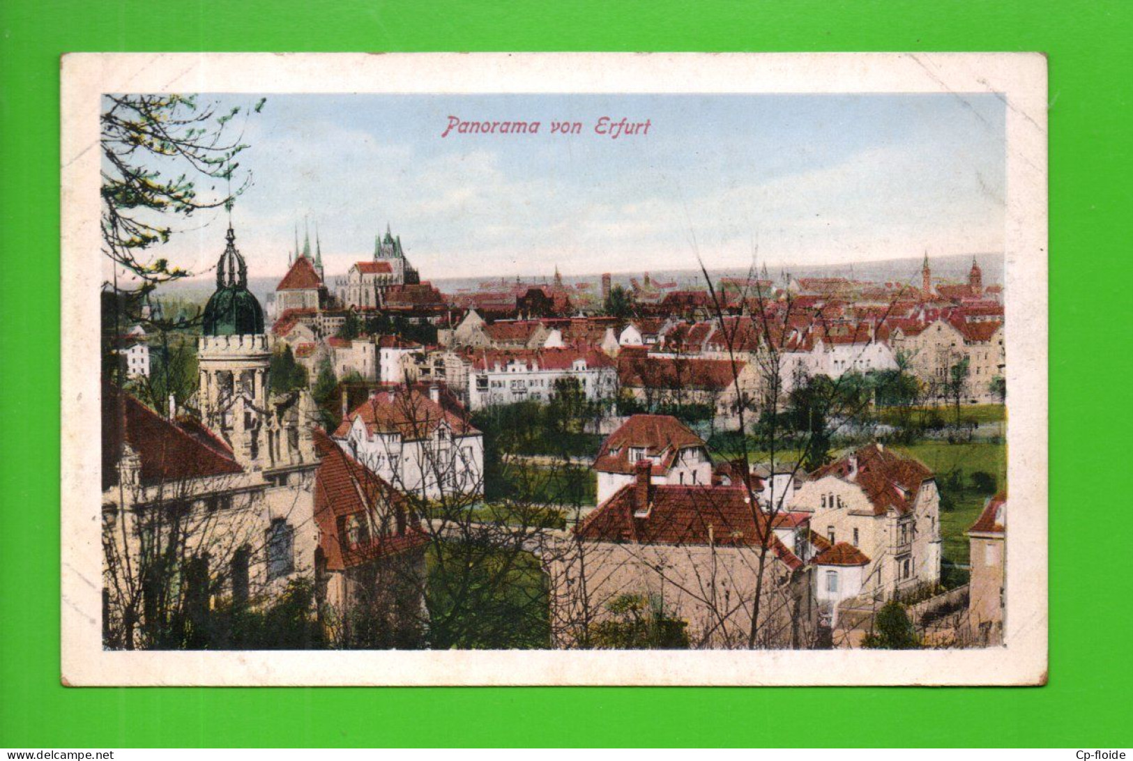 ALLEMAGNE . DEUTSCHLAND . ERFURT . PANORAMA VON ERFURT - Réf. N°38714 - - Erfurt