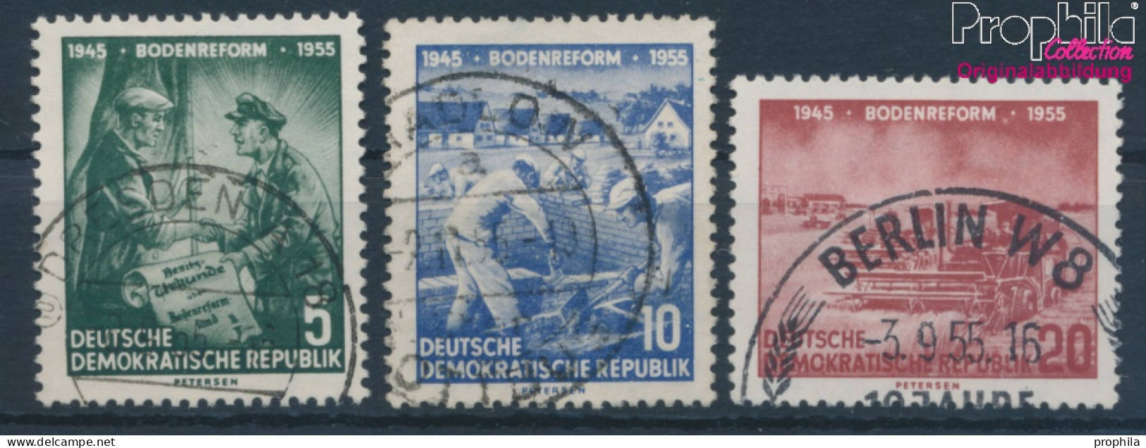 DDR 481-483 (kompl.Ausg.) Gestempelt 1955 Bodenreform (10357023 - Oblitérés