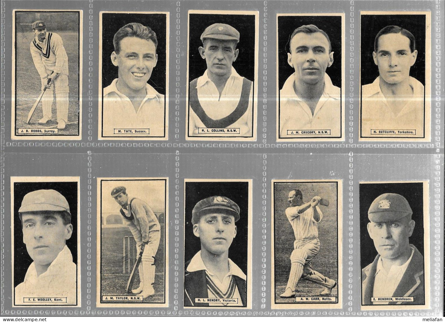 GF656 - SERIE COMPLETE 32 CARTES THE ROVER - THE WORLD'S BEST CRICKETERS - Otras Marcas