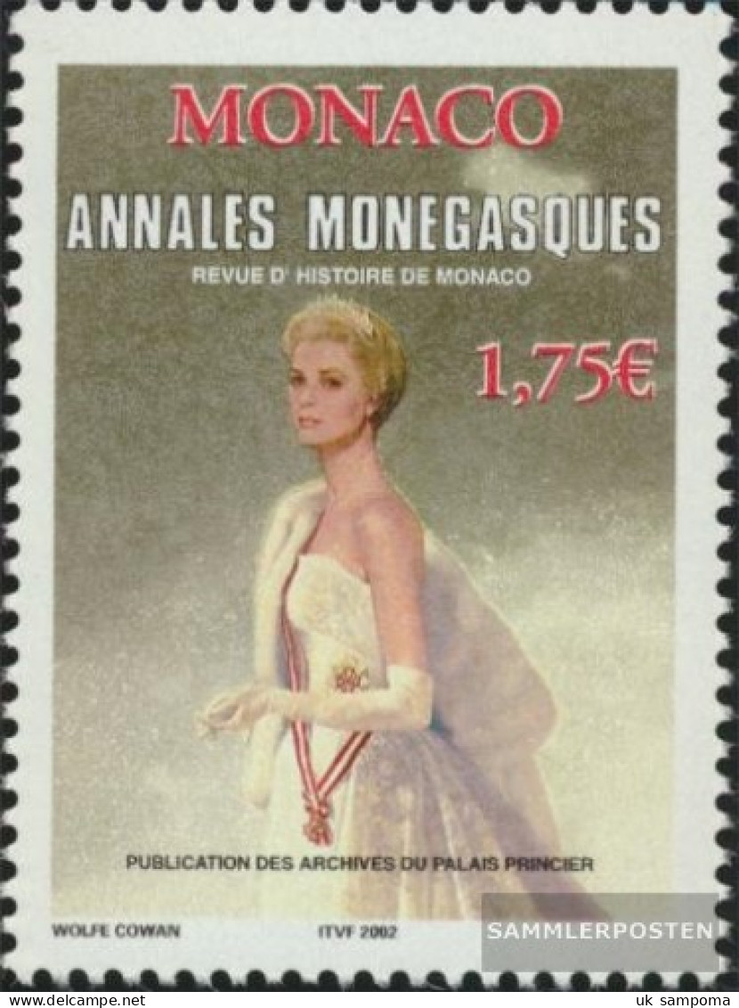 Monaco 2617 (complete Issue) Unmounted Mint / Never Hinged 2002 Magazine - Unused Stamps