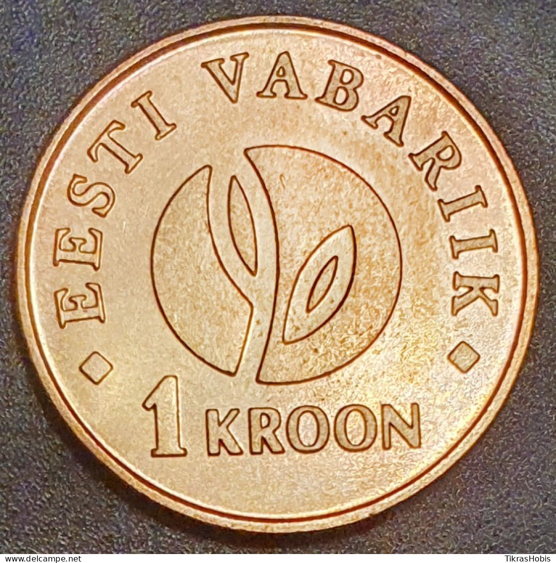 Estonia 1 Krona, The 90th Anniversary Of The 2008 KM44 - Estonia