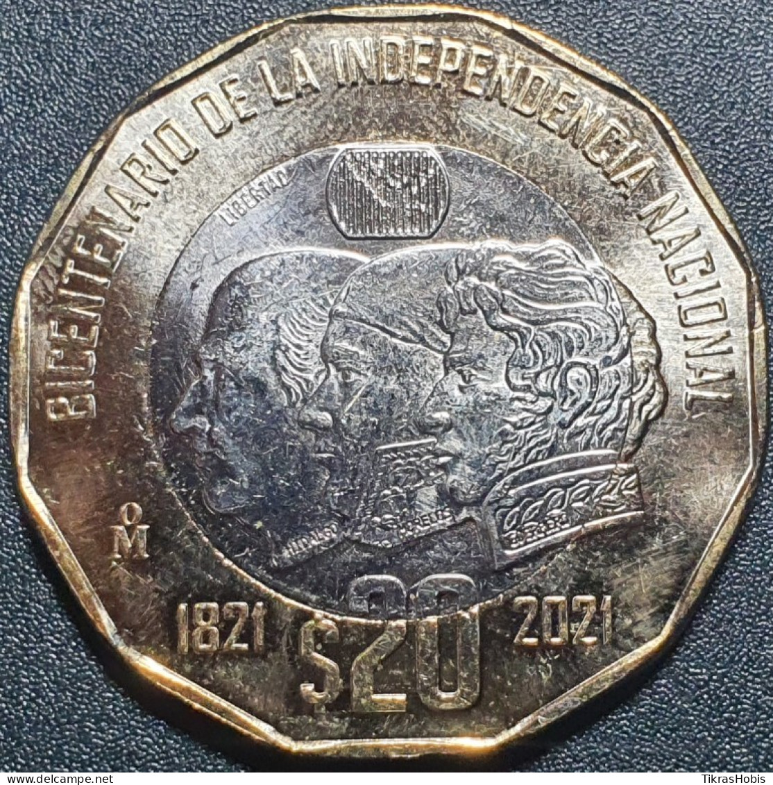 Mexico 20 Pesos, 2021 Independence 200 UC103 - Mexico