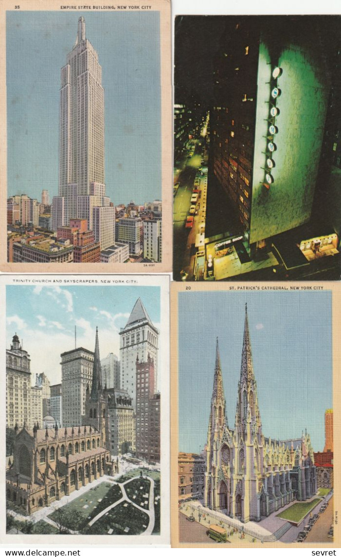 NEW YORK  - lot de  57 cartes