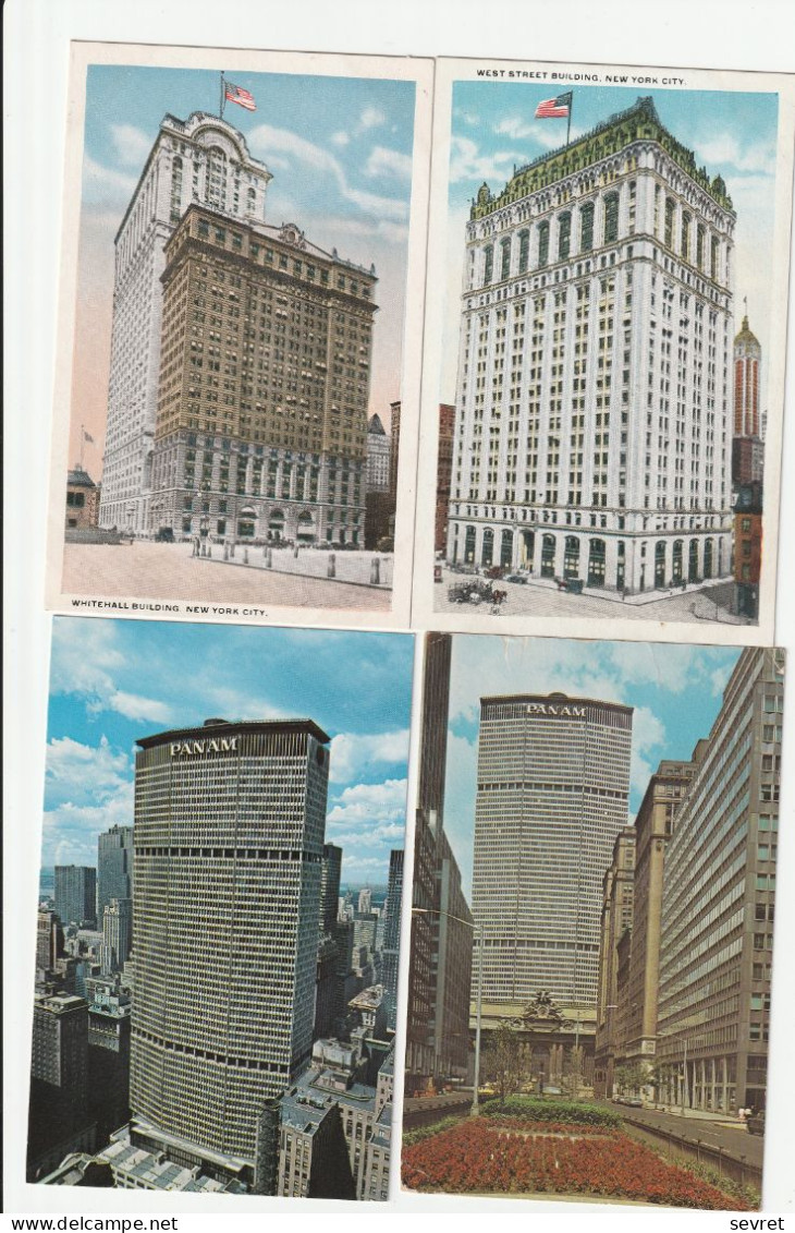 NEW YORK  - lot de  57 cartes