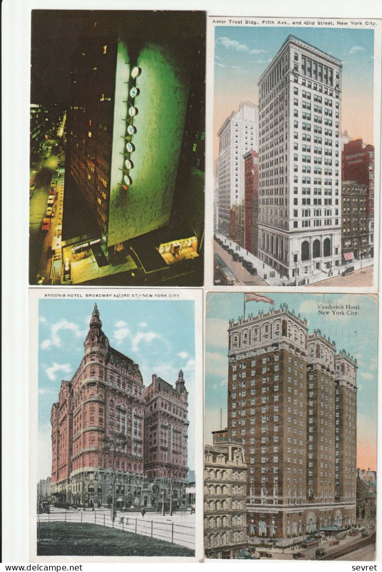 NEW YORK  - lot de  57 cartes