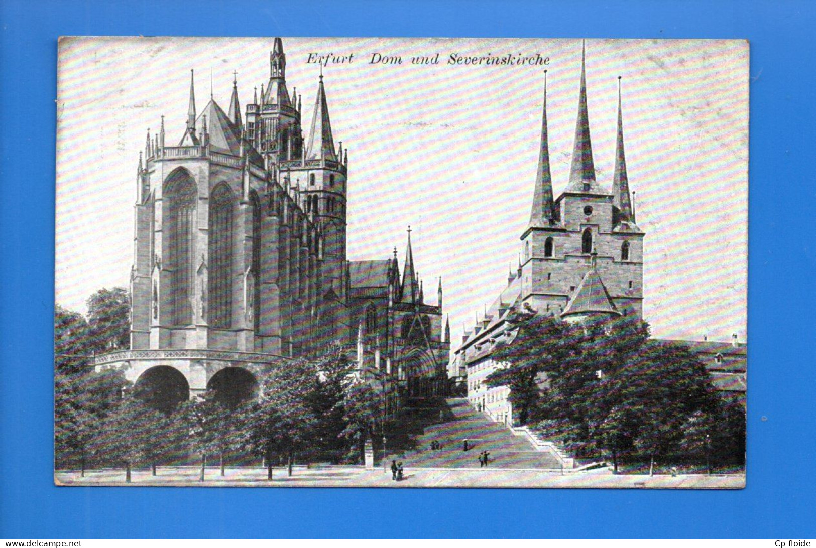 ALLEMAGNE . DEUTSCHLAND . ERFURT . DOM UND SEVERINSKIRCHE - Réf. N°38715 - - Erfurt