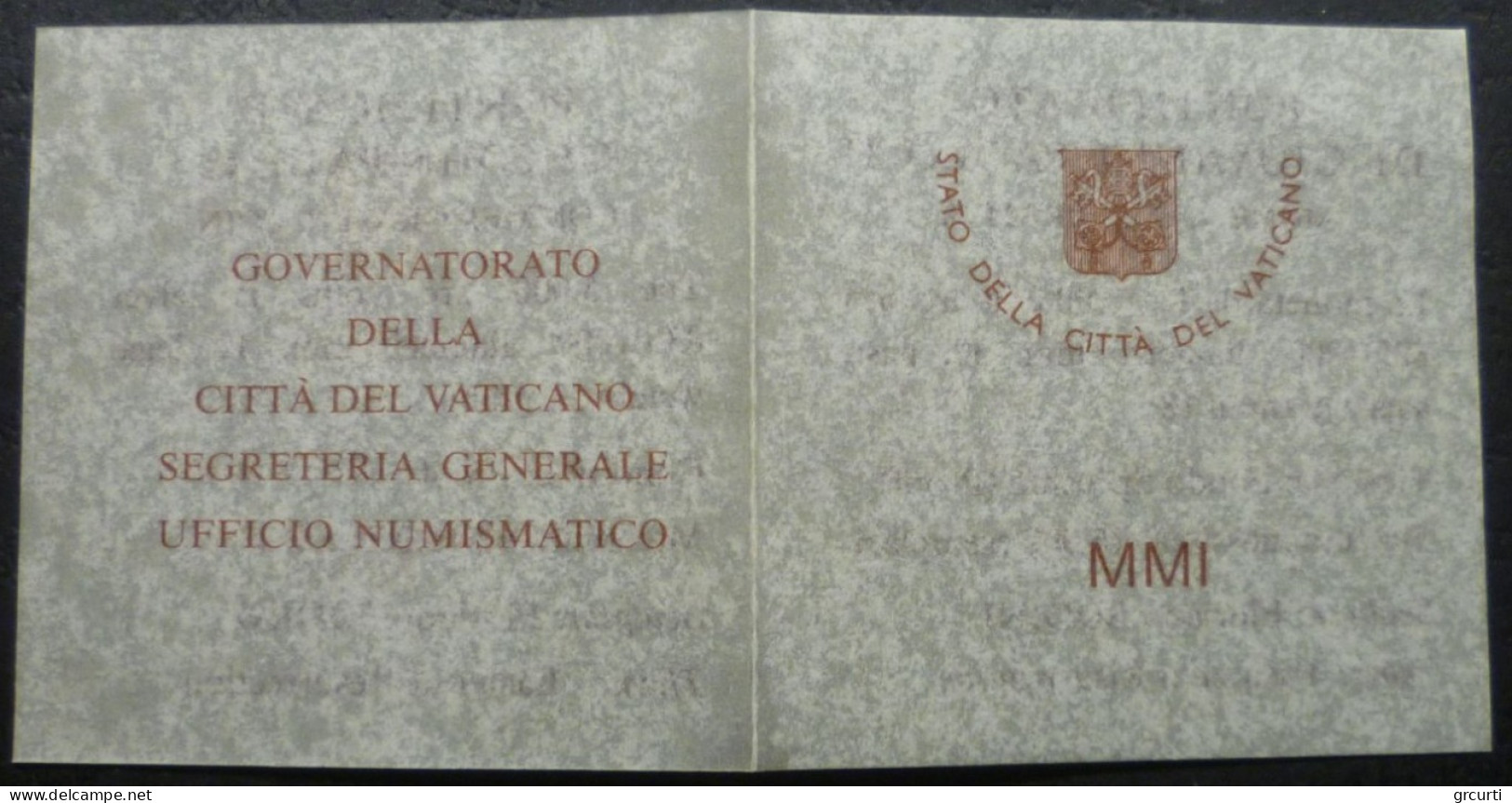 Vaticano - 5.000 Lire 2001 - Pasqua Di Risurrezione - Gig. 345 - KM# 340 - Vatikan