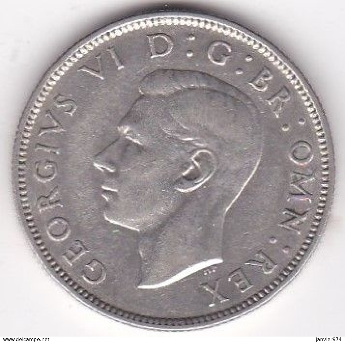 Grande Bretagne. Two Shillings 1944. George VI, En Argent, KM# 855, Superbe - J. 1 Florin / 2 Shillings