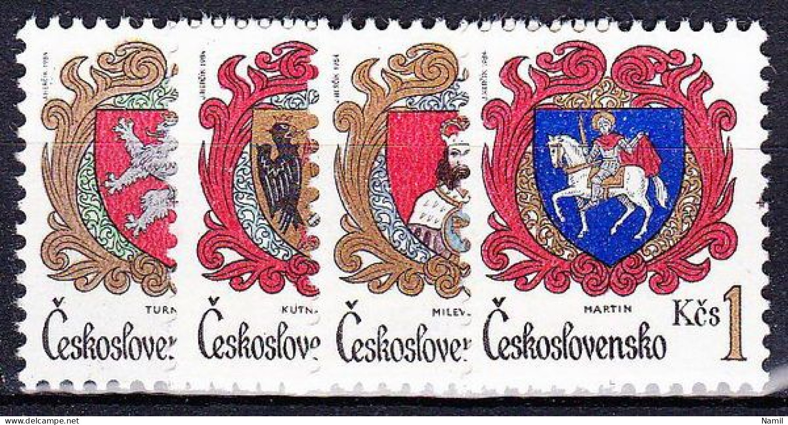 ** Tchécoslovaquie 1984 Mi 2754-7 (Yv 2573-6), (MNH)** - Nuevos