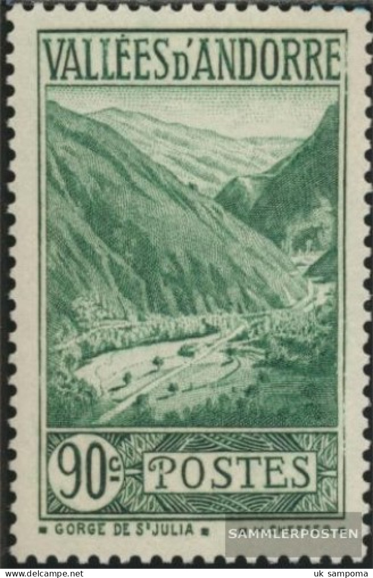 Andorra - French Post 68 Unmounted Mint / Never Hinged 1937 Landscapes - Nuevos