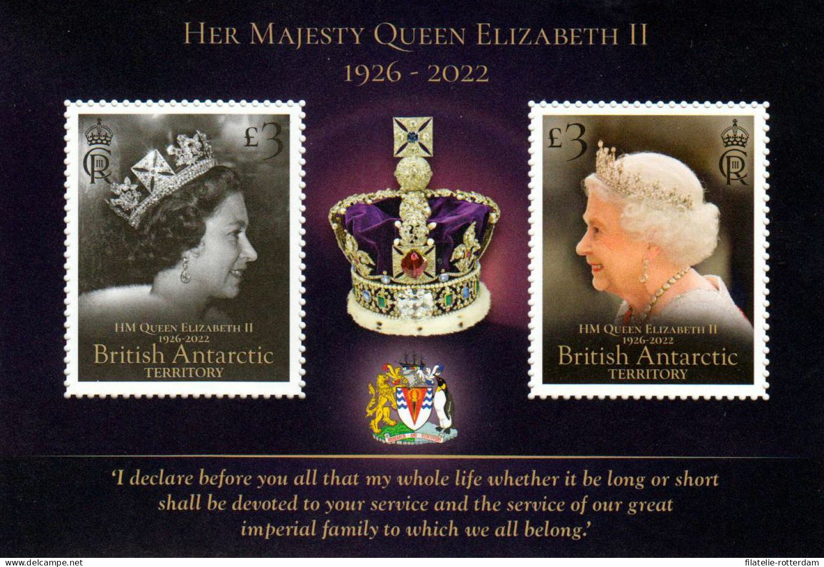 BAT - Postfris / MNH - Sheet Queen Elizabeth 2023 - Ungebraucht