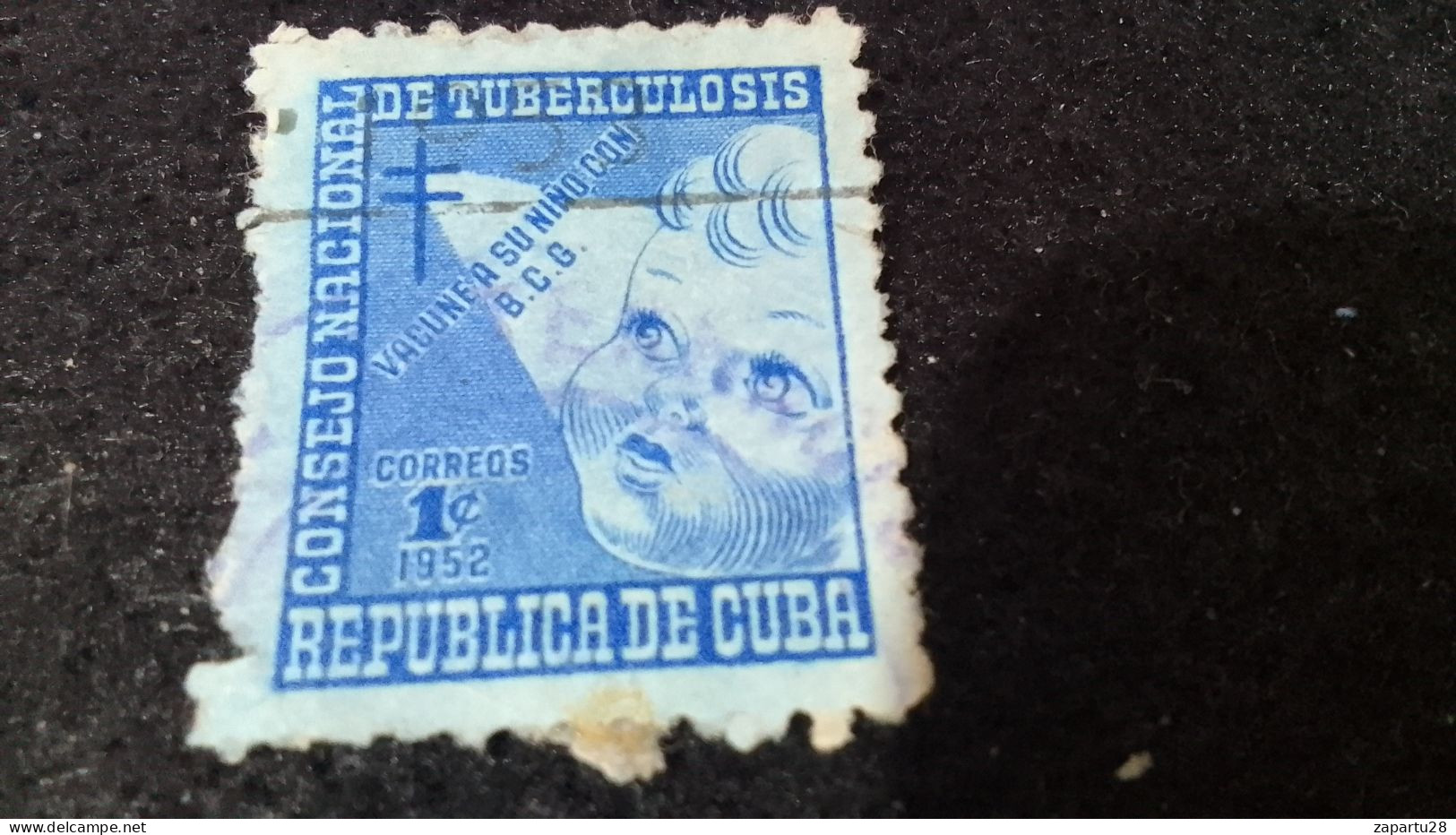 CUBA- 1920--55-  1  C.    DAMGALI - Usados