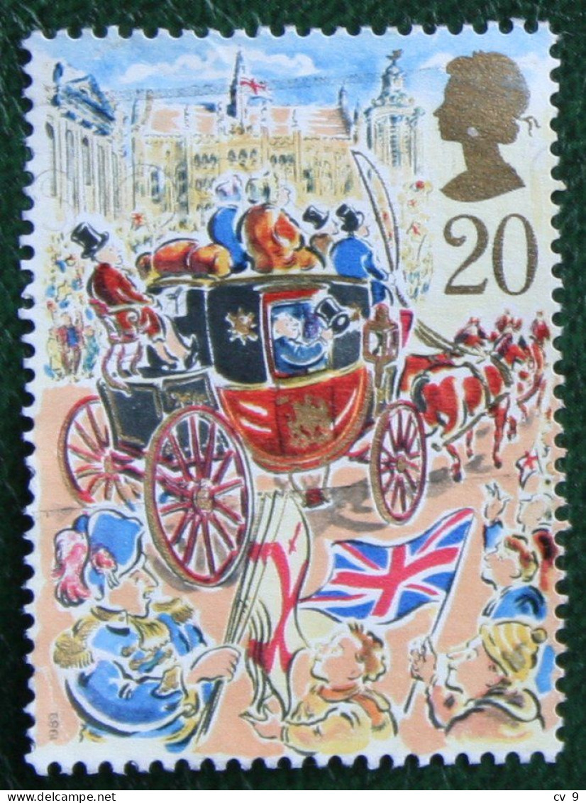 Lord Mayor LONDON WAR HORSE MILITARY Mi 1230 1989 Used Gebruikt Oblitere ENGLAND GRANDE-BRETAGNE GB GREAT BRITAIN - Gebraucht