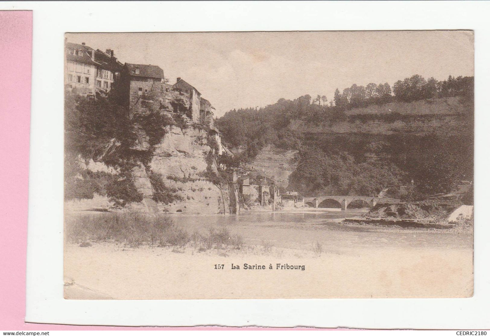 LA SARINE A FRIBOURG - Fribourg