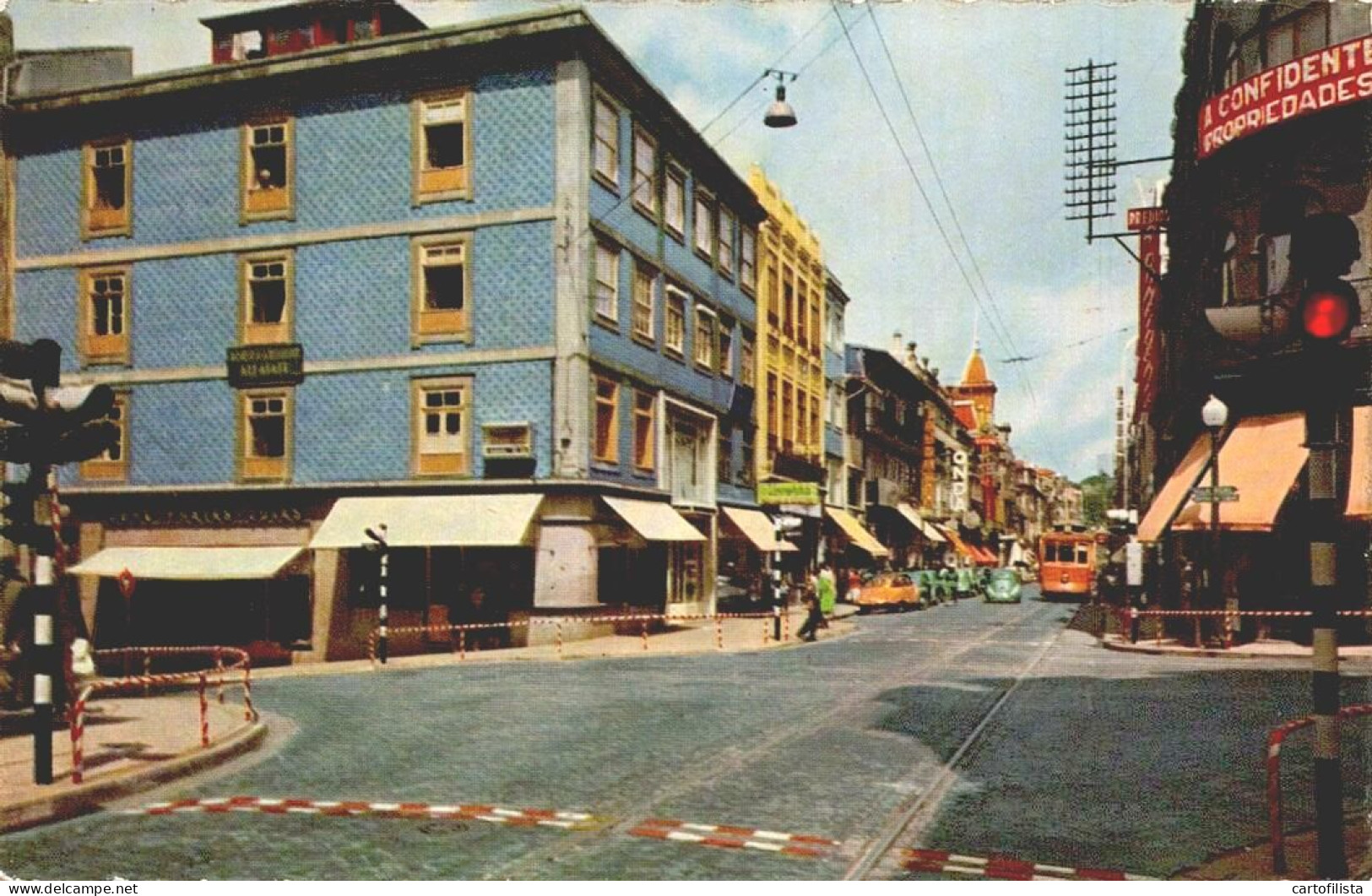 PORTO - Cruzamento Das Ruas De Santa Catarina E Passos Manuel  (2 Scans) - Porto