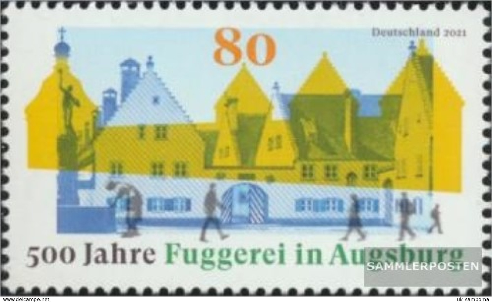 FRD (FR.Germany) 3621 (complete Issue) Unmounted Mint / Never Hinged 2021 Fuggerei In Augsburg - Nuevos