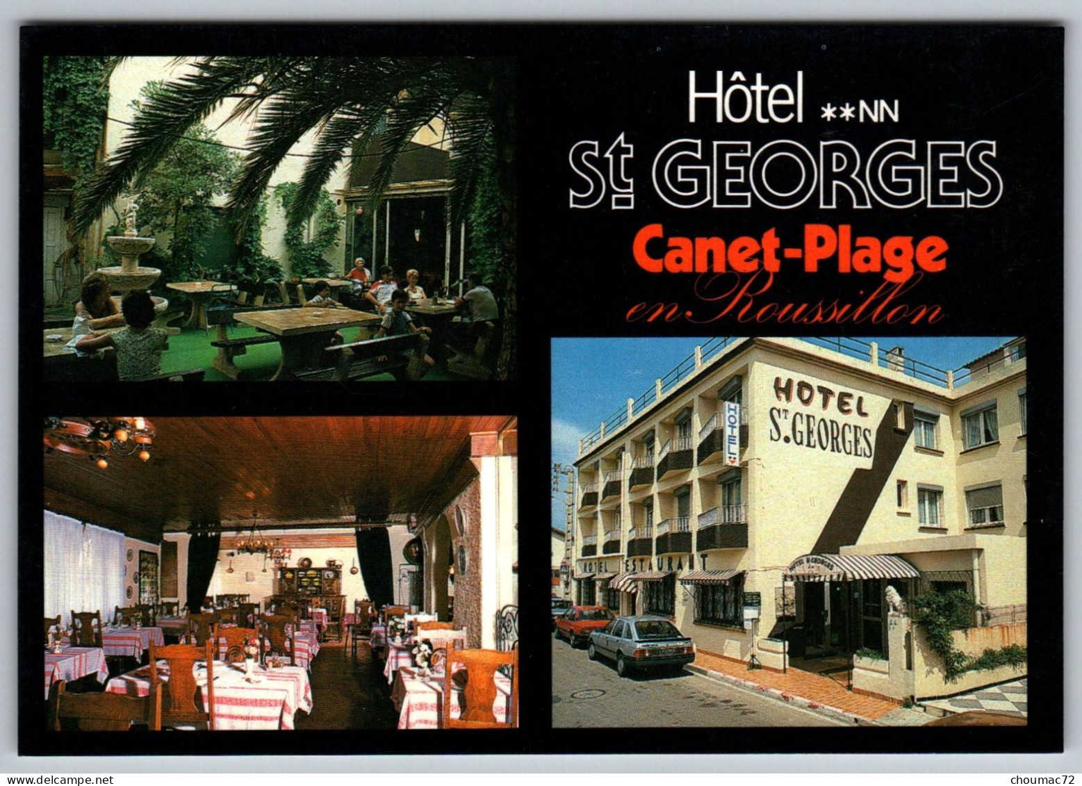 GF (66) 478, Canet-Plage, Seppim, Hotel Saint-Georges, 54 Avenue De Cassanyes - Canet Plage