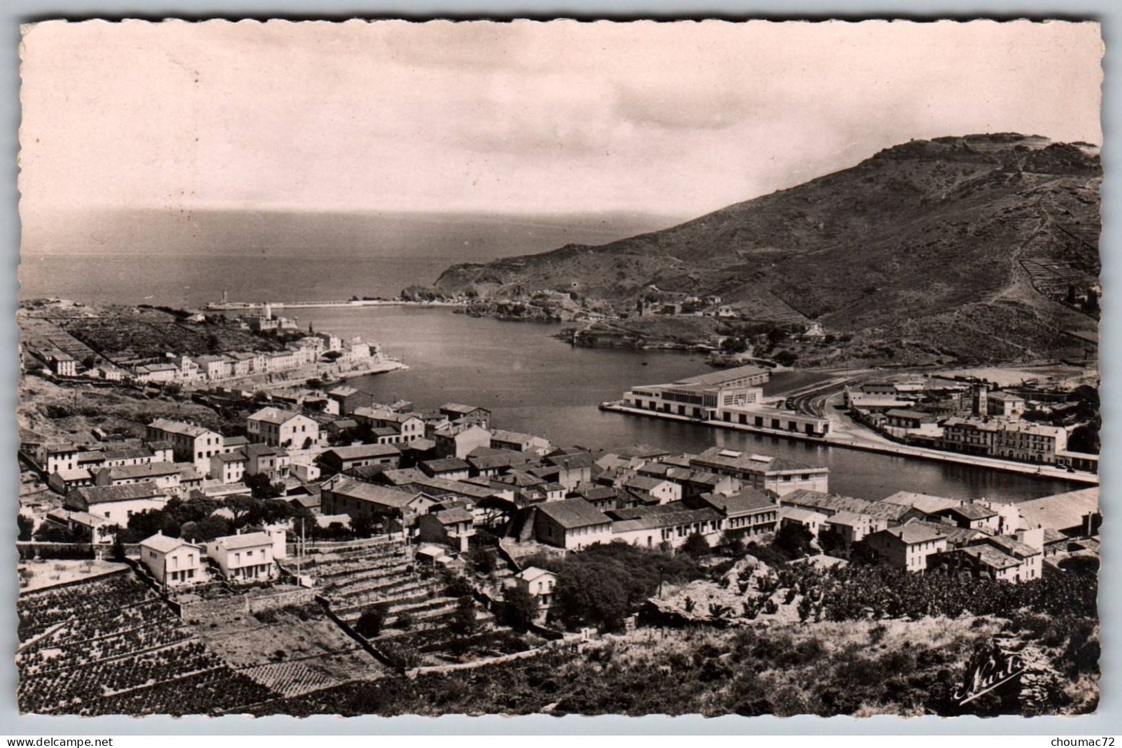 (66) 464, Port-Vendres, Edit Narbo 302, Vue Générale Sur Le Port Et La Nouvelle Gare Maritime, état - Port Vendres