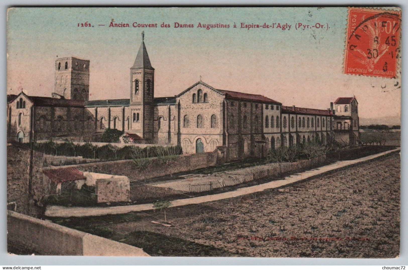 (66) 447, Espira De L'Agly, Brun Frères 1262, Ancien Couvent Des Dames Augustines - Autres & Non Classés