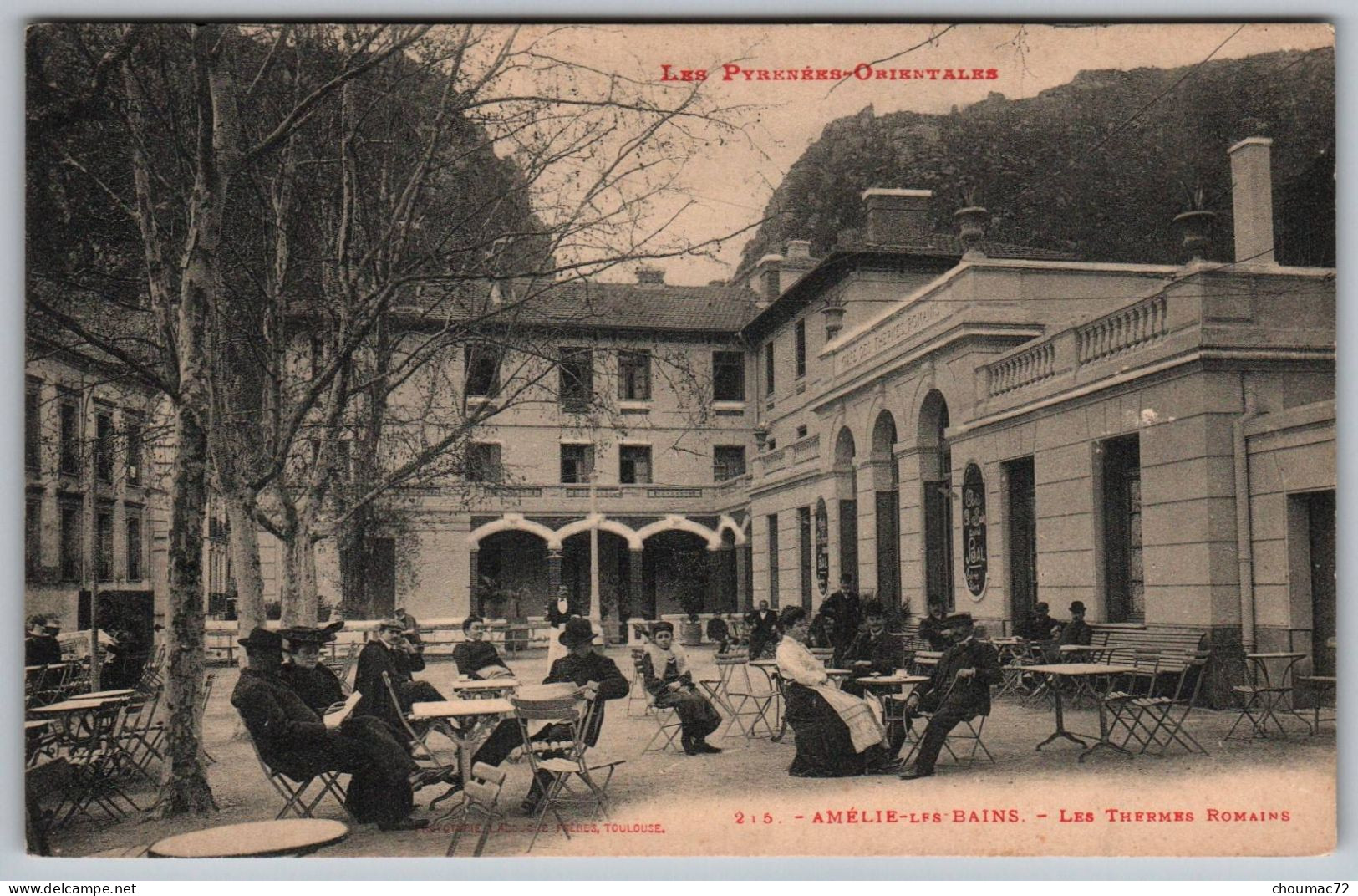 (66) 433, Amélie Les Bains, Labouche 215, Les Thermes Romains - Amélie-les-Bains-Palalda