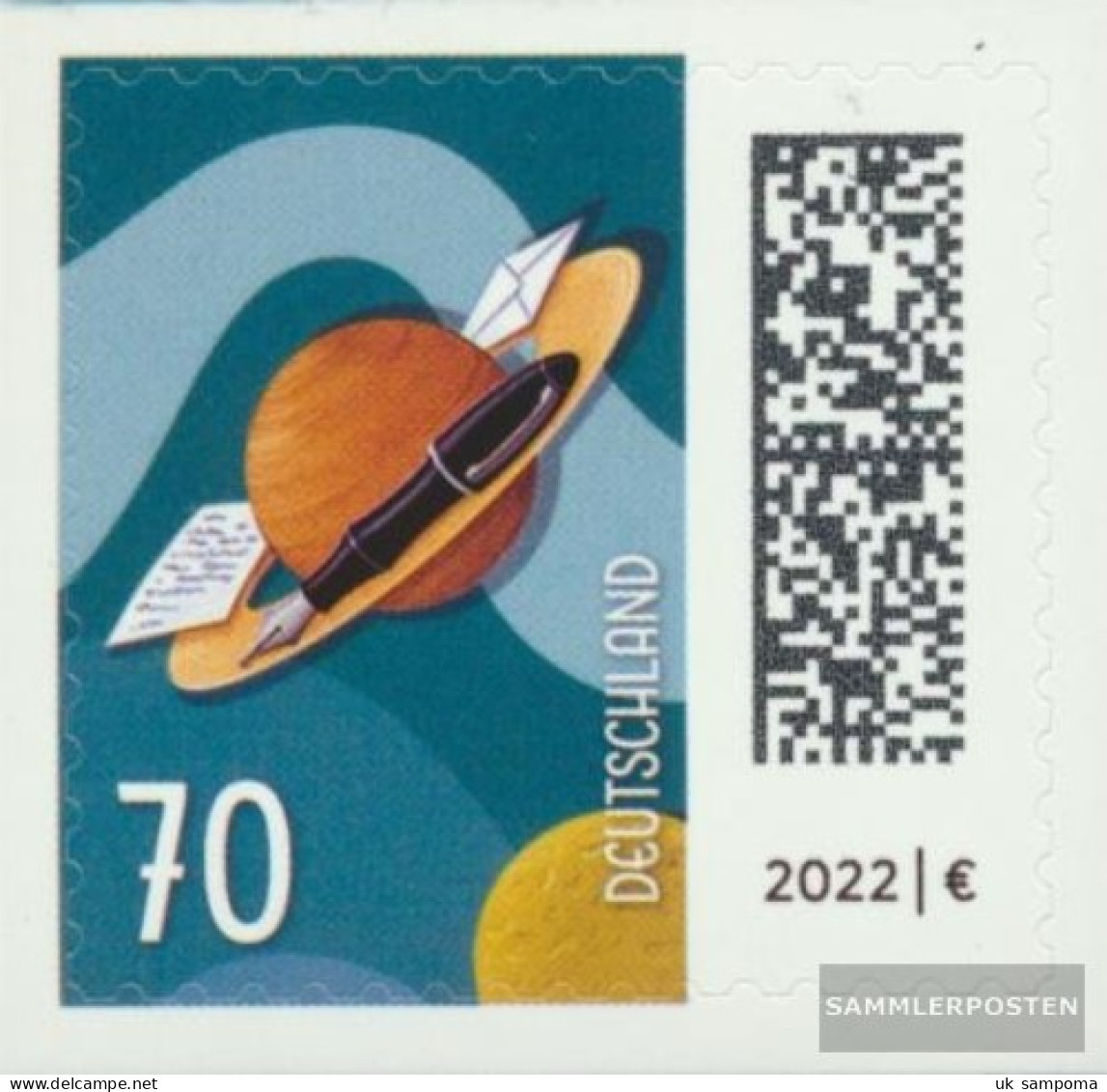 FRD (FR.Germany) 3678I (complete Issue) Selbstklebende Issueabe Unmounted Mint / Never Hinged 2022 World The Letters - Nuevos